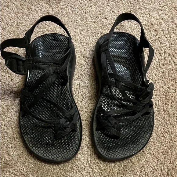 Chaco | Shoes | Chaco Black Sport Sandals With Adjustable  display picture 3